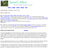 Tablet Screenshot of janetsplace.charbonniers.org
